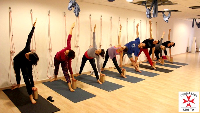 Iyengar Yoga - Yoga in Malta with PowerYogaWorld